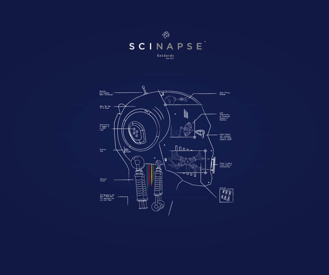 Scinapse T&I Logo with brain map